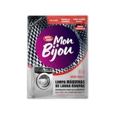 Detergente Pó Limpa Maquina Lava Roupa Mon Bijou Bombril 80G Pratico