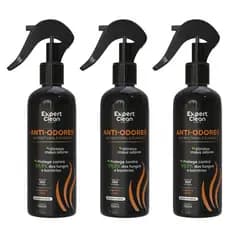 Kit 3 Unidades Spray Anti-Odor p/ Roupas e Artigos Esportivos 150ml – Antibacterial