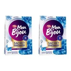 Kit 2 Unidades Perfurmador de Roupa Sachê Pureza Mon Bijou
