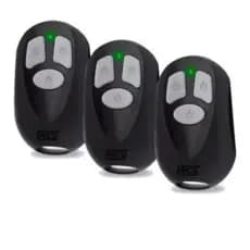 3x Controle Remoto Portão Automatico Rcg - 433 mhz frequencia