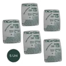 Kit 5 controle Tx Car RCG SLIM 433mhz  Aciona Portão Farol Alto Carro Moto 12v -
