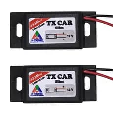 2x Controle Portão Eletrônico Farol Tx Car motor 433Mhz - h tronic