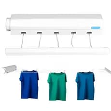 Varal Retrátil para Roupas Toalhas Casa Decoração Resistente Reforçado Presente