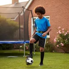 Treinador De Chute Ajustável para Futebol Voleibol Elástica Equipamento Ajustável