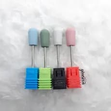 Broca De Borracha Polidora De Carboneto De Silício Silicone Ceramica Unhas Gel Acrigel