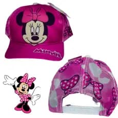 Boné Infantil Minnie Homem Aranha Sonic Naruto LOL Mickey McQuenn Frozen Elza Promoção