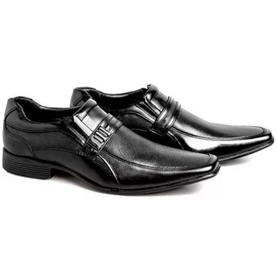Sapato Social Masculino Rafarillo Em Couro Legítimo Preto Marrom Café Confortável Original 34011