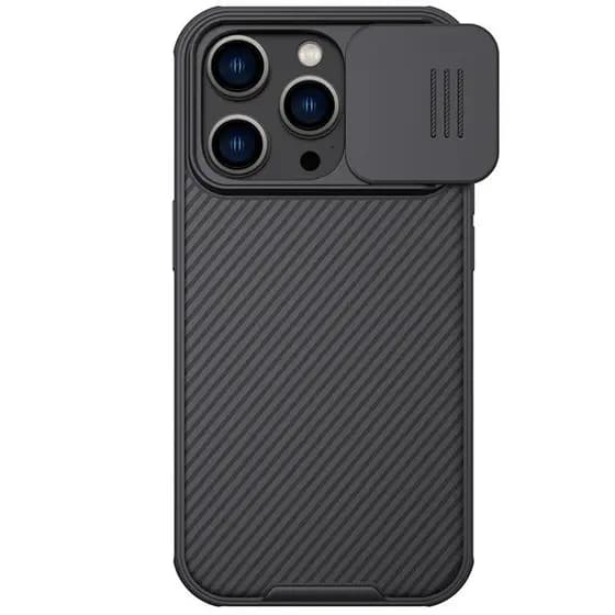 Capa Nillkin Para iPhone 11 12 13 14 15 Pro Max Capinha Anti Impacto Camshield Proteção de Câmera