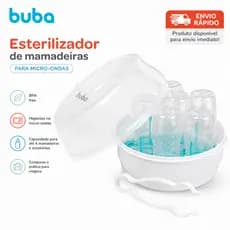 Esterilizador de Mamadeiras para Micro-ondas Buba BPA Free