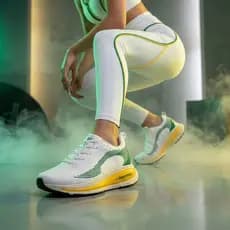Tênis Feminino BRASIL Torcedor Esportivo Corrida Academia Caminhada Leve Macio Confortável Dia a Dia