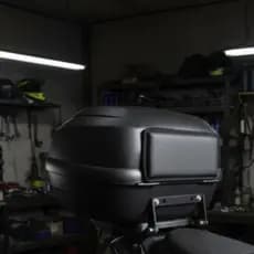 Encosto Auxiliar Para Bau Bauleto de Moto - Confort Ride - Impermeavel