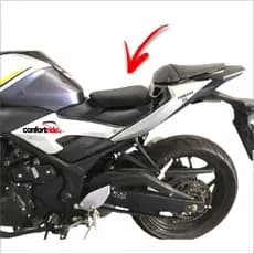 almofada auxiliar mt 03 yamaha r3 - piloto - confortride