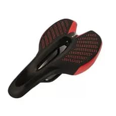 Banco Selim MTB GTS Galático Preto e Vermelho Com Led