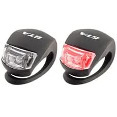 Par Led Sinalizador Pisca GTA Silicone Bike Mtb Speed Par