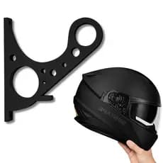 Gancho De Parede Para Pendurar Capacete e Acessórios Resistente