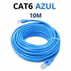 Cabo de Rede RJ45 Cat6 Alta Velocidade Internet Disponível 10M