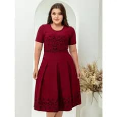 Vestido Midi Godê Moda Comportada Evangélica Promoção