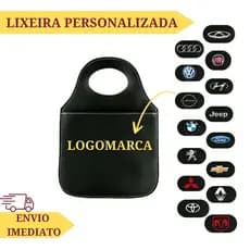 Lixeira Automotiva Personalizada Universal Encaixe Câmbio Organizador