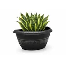 Kit 12 Vaso Cuia De Parede Meia Lua Grande 3,3l Jardim Vertical Suculentas Flores