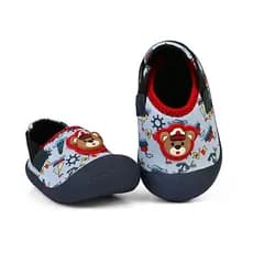 Sapatinho Babuche Bebê Infantil Conforto Slip On Menino Verão Azul/Marinheiro BB&Kids