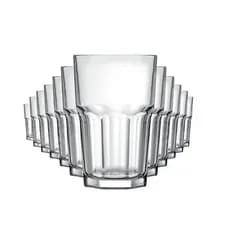 Jogo 3 Copo De Vidro Casual 360ml Class Home