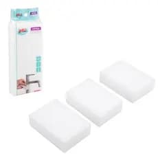 Kit 18 Esponjas Mágica Bucha Melamina Tira Mancha Limpa Tudo