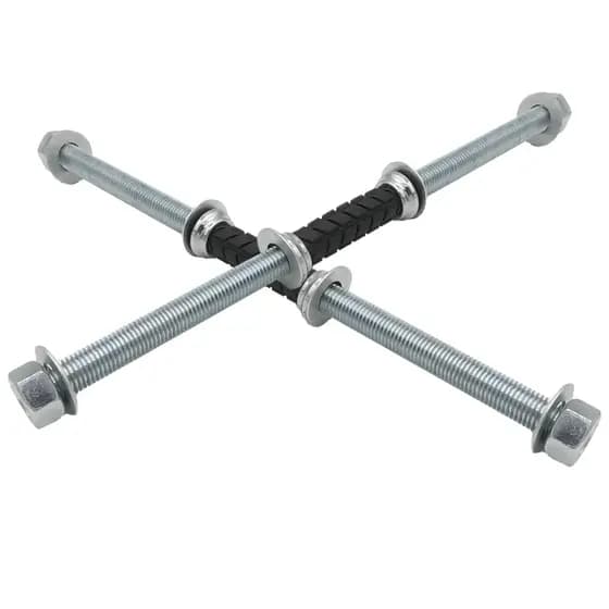 KIT 2 Halteres 50cm Maciços Treino Pesado, Resultados Sólidos