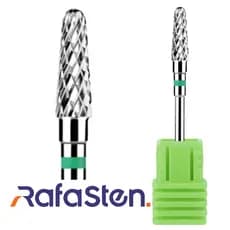 Broca de Tungstênio Premium RafaSten Profissional Para Curvatura C Nivelamento do Alongamento de Unhas Remoção do Gel
