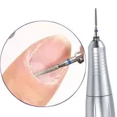 Broca Diamantada Profissional Microdont Pm 718 Para Cutícula Cutilagem russa Broca Para afastar a cutícula Unha de Gel