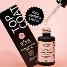 Top Coat Finalizador Selante 10ml - Volia Cosmeticos