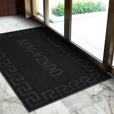 Tapete Capacho Bem Vindo Emborrachado para Porta - 50% Off