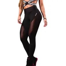 Calça Feminina  Academia com Transparência Superhot  - CAL4077