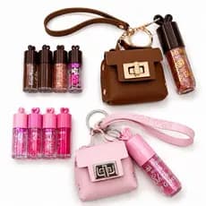 Gloss Bobbi Rara Lips Kits Bolsinha Chaveiro
