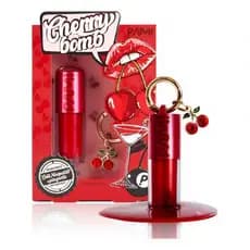 GLOSS LABIAL CHERRY BOMB COM PINGENTE DE CEREJA LANÇAMENTO