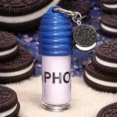 Lip Gloss Oreo com Chaveiro