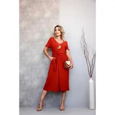 Macacão Saruel Max Manga Curta  Envelope Bolso 38 a 48 Curto Estampa Bola Moda Feminina Lançamento Verão Feminino