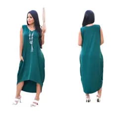 Vestido Mullet Plus Size Regata Gola V Moda Feminina Lançamento