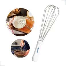 Fue Profissional Inox Cricri Cozinha Fouet Doces Batedor Clara Ovo Clara Neve Manual Bolo 25/30/40cm