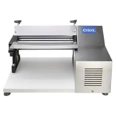 Cilindro de Massa Elétrico 28cm Inox Cricri Bivolt Pão Caseiro Pastel Macarrão Lasanha Laminador