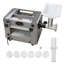 Cilindro De Massa Laminador Sovador Moedor Extrusor Misturador Amassadeira 3kg Conjugado Inox Pão