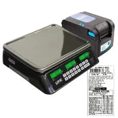 Balança Etiquetadora com Tabela Nutricional 32kg Selo Inmetro - UPX Solution 1 Ano de Garantia