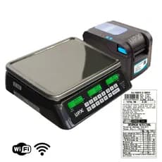 Balança Etiquetadora com Wifi - Selo Inmetro Tabela Nutricional - UPX Solution 1 Ano de Garantia
