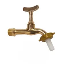 Torneira Jardim 1130 Amarela C/ Bico Tanque Metal