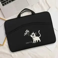 Maletinha Notebook Ultrabook Chromebook Macbook Estampa The Cat Personalizada