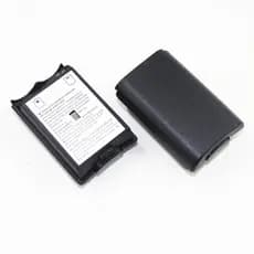 2x Capa Traseira Tampa De Pilhas Controle Xbox 360 Lote Preto Para Controle de XBOX 360