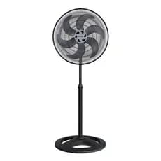 Ventilador De Coluna 40cm Ventisol Turbo 6 Pás Oscilante 40 Cm 60 Hz Preto 127v Plástico 6