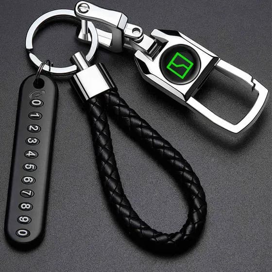 Chaveiro de Metal Luminoso para Carro e Moto, Chaveiro de Alta Qualidade para ZEEKR 7X X7 001 009 007 7X MIX X