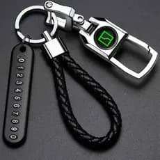 Chaveiro de Metal Luminoso para Carro e Moto, Chaveiro de Alta Qualidade para ZEEKR 7X X7 001 009 007 7X MIX X