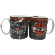 Caneca Para Tio Porcelana Titio Legal Motocicleta