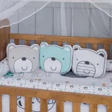 Kit 3 Almofadas Decorativas Para Quarto Infantil